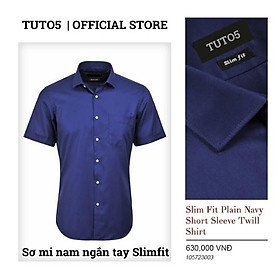 Áo sơ mi ngắn tay nam TUTO5 sơ mi công sở họa tiết sọc kẻ caro Slim fit Shirt cotton chống nhăn cao cấp phong cách trẻ trung, nam tính