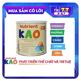 Sữa tăng chiều cao cho trẻ 1 – 6 tuổi Eneright Nutrient KAO (700g)