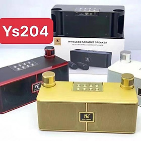 Mua Loa Karaoke Bluetooth YS-204 Kèm Hai Micro Không Dây Cao Cấp