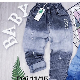 Quần jeans dài cho bé trai phối đồ đi chơi đi tiệc phong cách đẹp size 25