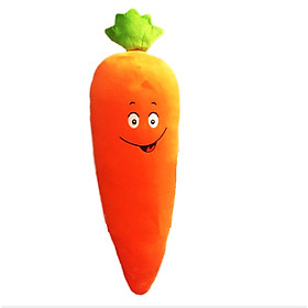 Gối ôm cà rốt sẽ làm bạn cảm thấy dễ chịu và thoải mái khi nghỉ ngơi.