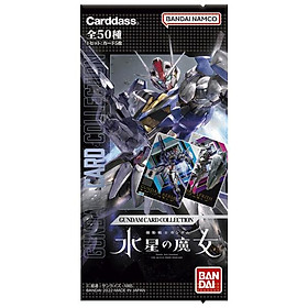 Thẻ Sưu Tập Nhân Vật Gundam - Bandai Mobile Suit Gundam The Witch From Mercury Vol.1 GD-MC01 (5 Card Ngẫu Nhiên/Túi)