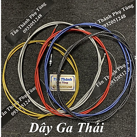 Dây ga đúng hàng Thái đủ màu dành cho các loại xe