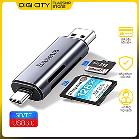 Mua Đầu đọc thẻ nhớ đa năng Baseus Lentil Cabin Card Reader - Hàng chính hãng
