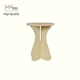 Mua HAPPY FURNITURE   Gỗ tự nhiên   Ghế đẩu gỗ Plywood - AIDAN   GHE_002   Cao 40cm