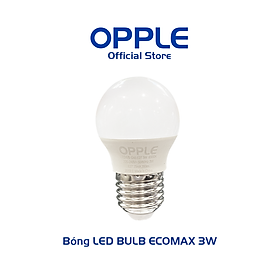 Hình ảnh Bóng Đèn OPPLE LED Bulb Eco Save G45 E27 3W Ánh Sáng Vàng 3000K - Sáng Hơn Theo Cách Tiết Kiệm Hơn