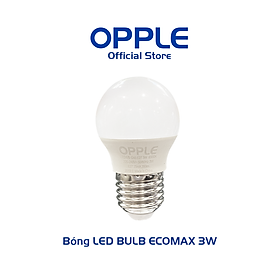 Mua Bóng Đèn OPPLE LED Bulb Eco Save G45 E27 3W Ánh Sáng Vàng 3000K - Sáng Hơn Theo Cách Tiết Kiệm Hơn
