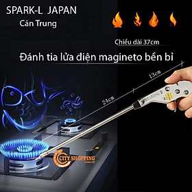 Mua Mồi bếp gas công nghệ magnerto  chất liệu inox dài 37cm