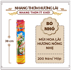 Nhang Thơm Hương Lài Nồng Nhẹ Thiên Lộc An Toàn Cho Sức Khỏe - 4 Tấc Bó Nhỏ 250 Nén