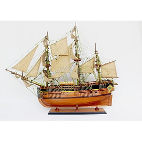Mô hình thuyền gỗ trang trí HMS Endeavour 110cm