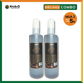 Siro Đường Đen Krub.O Chai 650ml - Nguồn nông sản thuần Việt