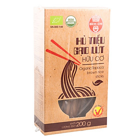 Hủ tiếu gạo lứt Bích Chi hữu cơ 200g
