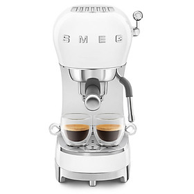 Máy pha cà phê SMEG ECF02WHEU màu trắng Hàng chính hãng