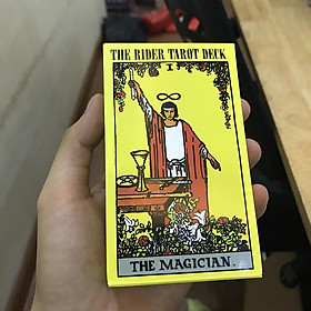 Bài Tarot Bói The Rider Tarot Deck Tặng Kèm Túi Đựng Bài + Khăn trải chất