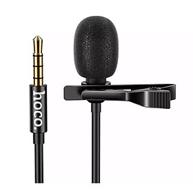 Micro Mini Hoco DL02 có màng lọc âm thanh - Hỗ trợ ghi thu âm kẹp áo tiện lợi - hàng chính hãng