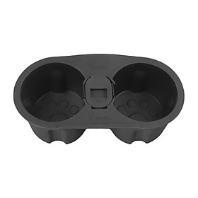 Center Console Cup Holder Insert Silicone Material Accessories for  Y Multifunctional Soft and Flexible Leakproof