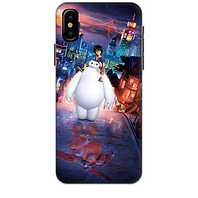 Ốp lưng dành cho điện thoại IPHONE XS hình Big Hero Mẫu 02