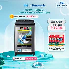 Mua  CHỈ GIAO TẠI HCM  - Máy Giặt Cửa Trên Panasonic 12KG NA-FD11AR1GV - Hàng Chính Hãng