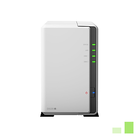 Mua Synology DS220j model 2-bay thiết bị lưu trữ dữ liệu mạng - Hàng nhập khẩu chính hãng 100%