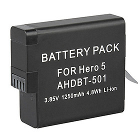 Mua Pin Cho Camera Action Gopro Hero 5/6/7 Li-ion 1250mAh AHDBT-501