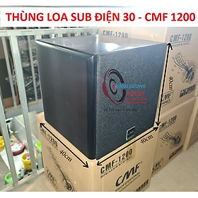 Mua LOA SUB ĐIỆN 30 CMF 1200 HÀNG CHÍNH HÃNG - THÙNG LOA SUB ĐIỆN - LOA SIÊU TRẦM 3 TẤC - LOA SUB 30