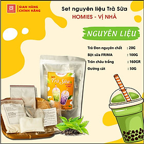 Set trà sữa hồng trà tự pha tại nhà [ Hồng trà sữa ] 3, 4 người uống - Đông Sơn