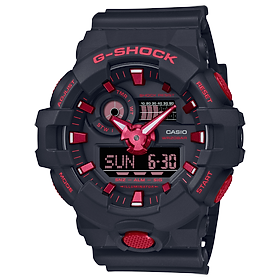 Đồng Hồ Casio Nam G-Shock dây nhựa GA-700BNR-1ADR