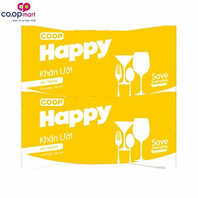 Khăn ướt Coop Happy 20x20 lốc 50 cái-3269076