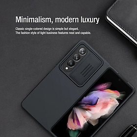 Ốp lưng Nillkin CamShield Silky dành cho Galaxy Z Fold 4 - hàng chính hãng