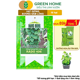 Mua Hạt Giống Sương Sâm Lông GreenHome  Gói 10 hạt  Dễ Trồng Quanh Năm  Lá To  Thu Hoạch Nhanh R26