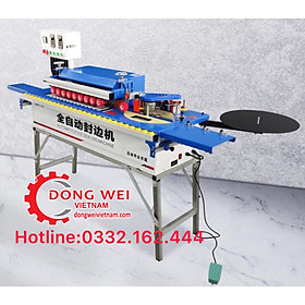 Mua Máy Dán Cạnh DW600 Tự Động Cắt Đầu Cuối  Cạo Cạnh  Đánh Bóng  Tự Động Đi Phôi Dán Cong Tròn Vát 45 Độ