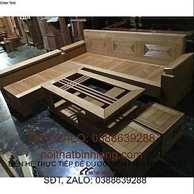 Mua Bộ bàn ghế gỗ sồi giá rẻ