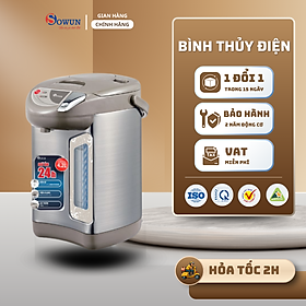 Mua Phích Nước Điện Sowun SW1669 4.2 Lít - Bảo Hành 12 Tháng Chính Hãng