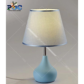 Mua Đèn Để Bàn Thân Sứ Mini Cao Cấp MB8955Blu