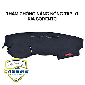 Thảm Taplo Lông Cừu Xe Kia Sorento 2016-2019 Hàng Cao Cấp Có Chống Trượt