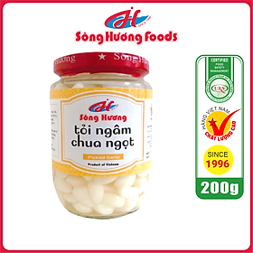 Tỏi Ngâm Chua Ngọt Sông Hương Foods Hũ 200g