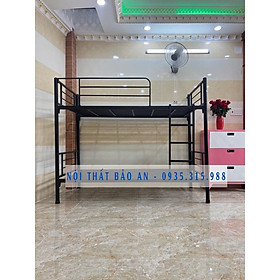 Giường sắt 2 tầng ngang 1m2 dài 2m – BA120