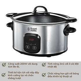 Hình ảnh Nồi hầm chậm Russell Hobbs 22750-56 Nhập Đức Hàng Chính hãng