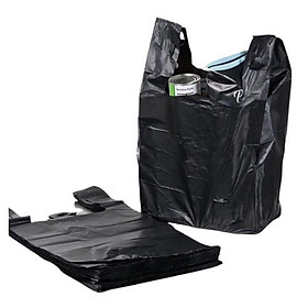 Mua HCM (0.5kg) TÚI XỐP Đen 2 QUAI đựng hàng PE = TÚI NILON 2 QUAI XÁCH - có đủ các Size