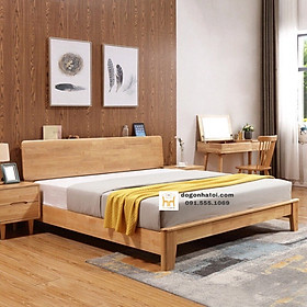 giường gỗ 4 chân