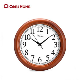 Đồng hồ treo tường cổ điển Virtue bằng gỗ