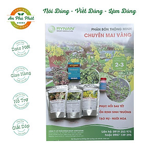 Mua Combo 10 Gói Atonik ADC + Bộ Phân Mai Vàng Rynan + Mỹ Tiến Hồng