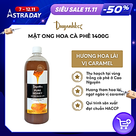 Mật ong hoa cà phê Duy Anh Bee 1400g