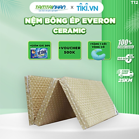 Mua Nệm Bông Ép Gấp 3 Everon Ceramic EVCM165 (160 x 200 x 5 cm)