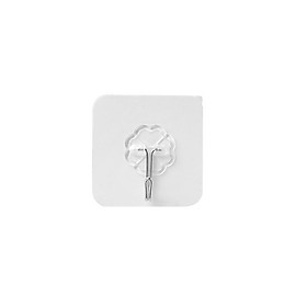 Mua Combo 5 móc treo dán tường trong suốt Jiashi siêu dính chịu lực tốt treo đồ chắc chắn 6x6 cm MTD02
