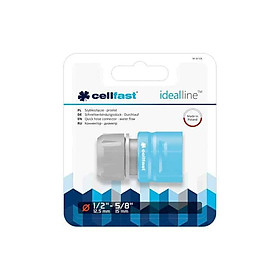 Cút nối nhanh ống nước với thiết bị tưới Cellfast Ideal Line 1/2″ - ban công xanh