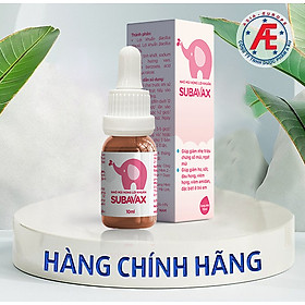 Nhỏ mũi họng lợi khuẩn Subavax