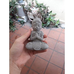 Mua Tượng phật  tượng khỉ chất liệu xi măng trang trí bể cá  tiểu cảnh  bonsai- tượng bán cạn thủy sinh