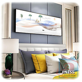 Tranh canvas khổ lớn trang trí phòng ngủ - PN155