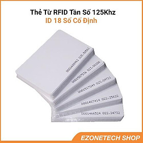 Mua Thẻ Từ RFID Tần Số 125Khz Màu Trắng ( Proxy Tag)